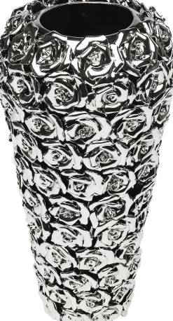 Wazon Rose Multi 22x45 cm srebrny