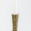 Świecznik Cone 15x51 cm złoty