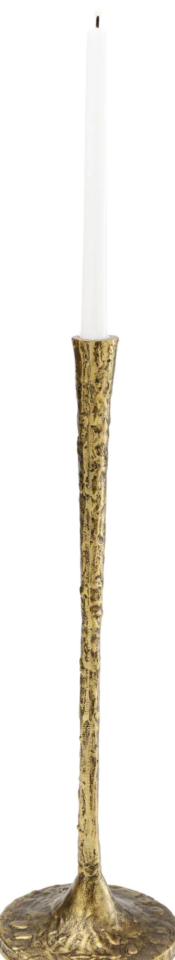 Świecznik Cone 15x51 cm złoty