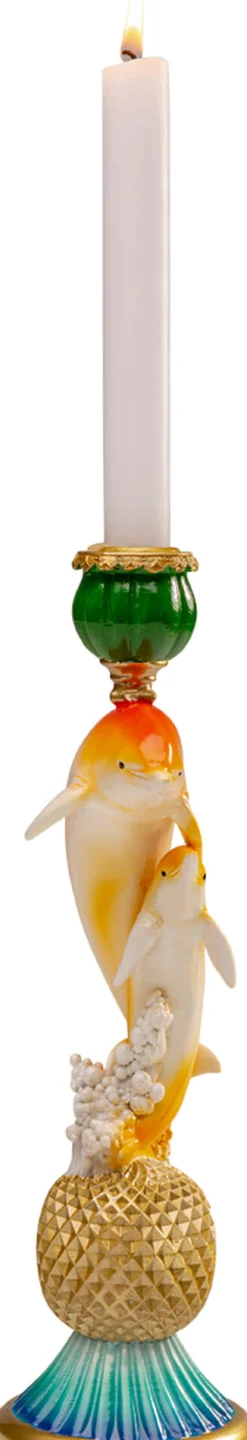 Świecznik Dolphin Family 30cm