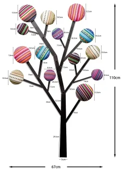 Wieszak Bubble Tree