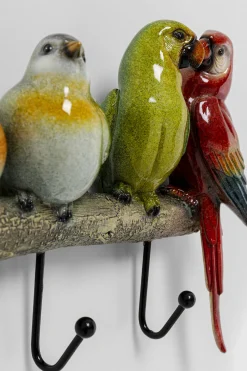 Wieszak ścienny Exotic Birds 54x24 cm kolorowy