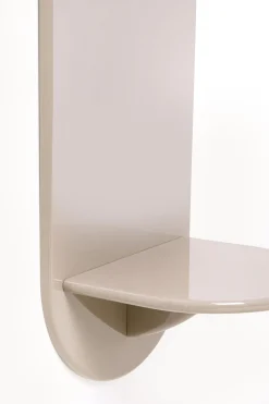 Wieszak ścienny Glossy Taupe 40x170cm