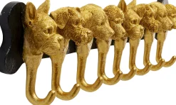 Wieszak Dog Family złoty 69cm