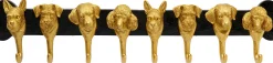 Wieszak Dog Family złoty 69cm