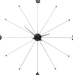 Zegar wiszący Like Umbrella Ø100 cm czarny
