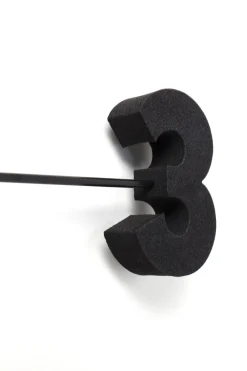 Zegar wiszący Like Umbrella Ø100 cm czarny