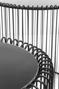 Zestaw dwóch stolików kawowych Wire czarne