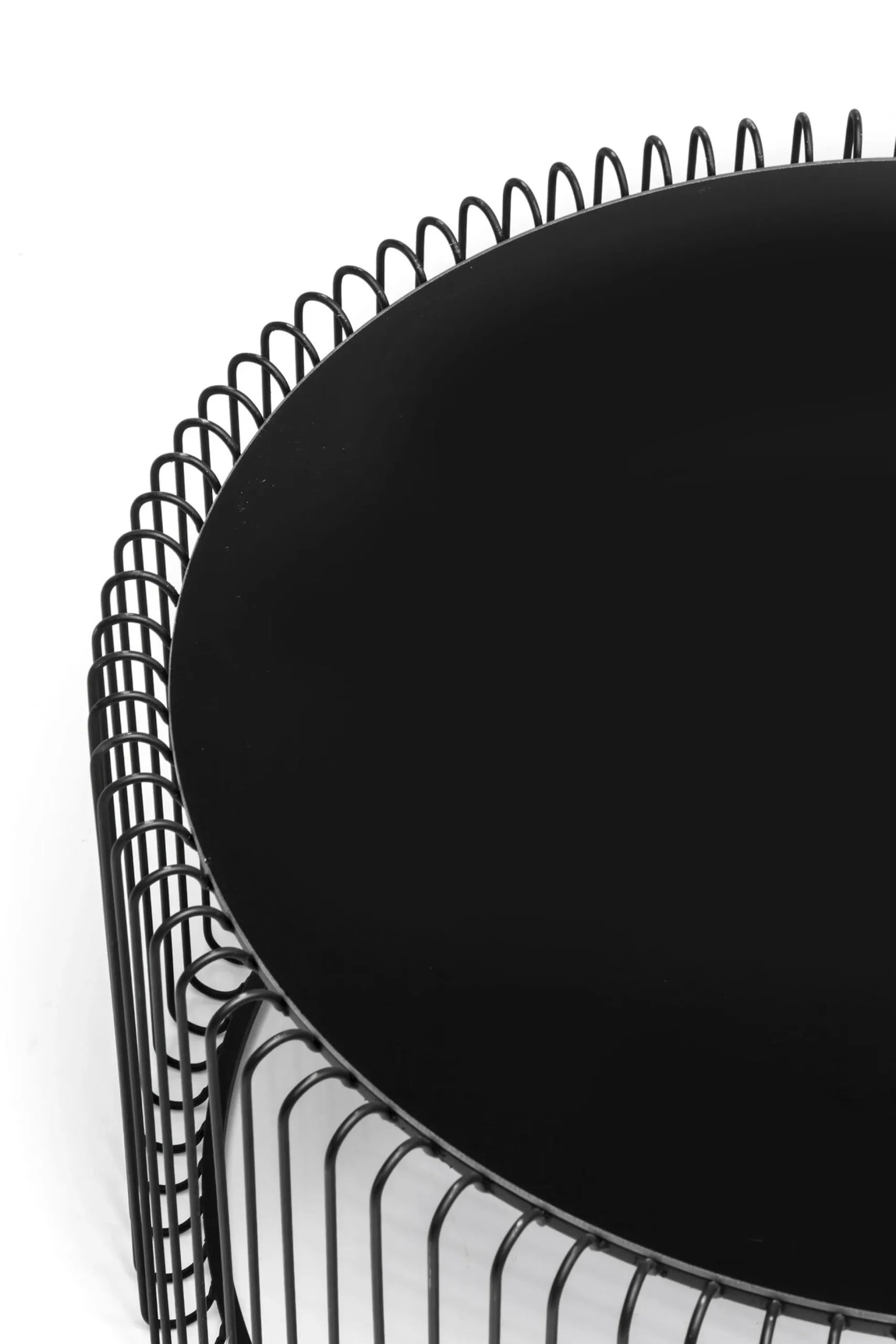 Zestaw dwóch stolików kawowych Wire czarne
