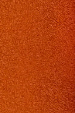 Zestaw 3 pudełek pomarańczowych ze złotymi detalami